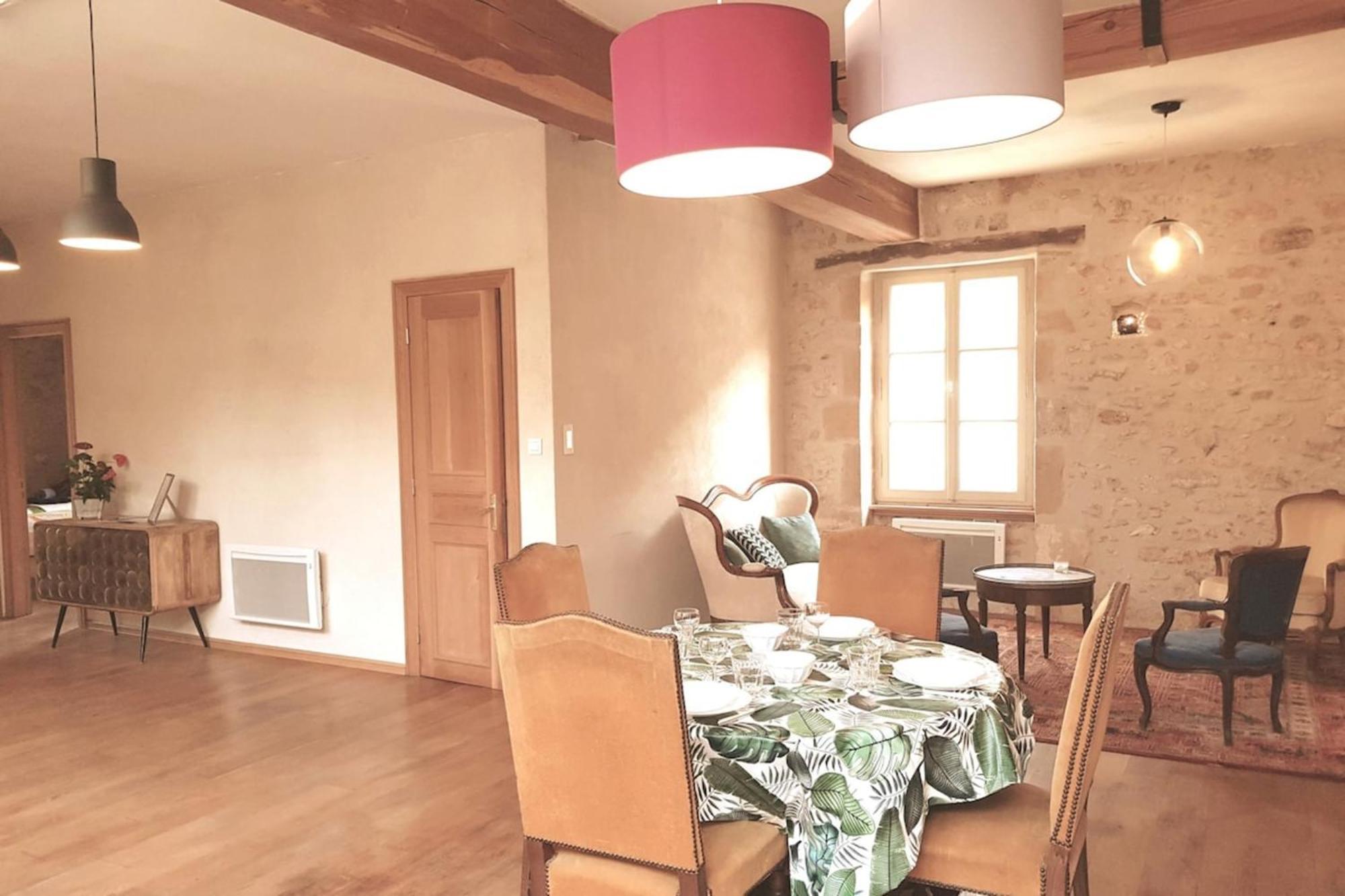 Monpazier Situation Ideale Lumineux Terrasse Luaran gambar