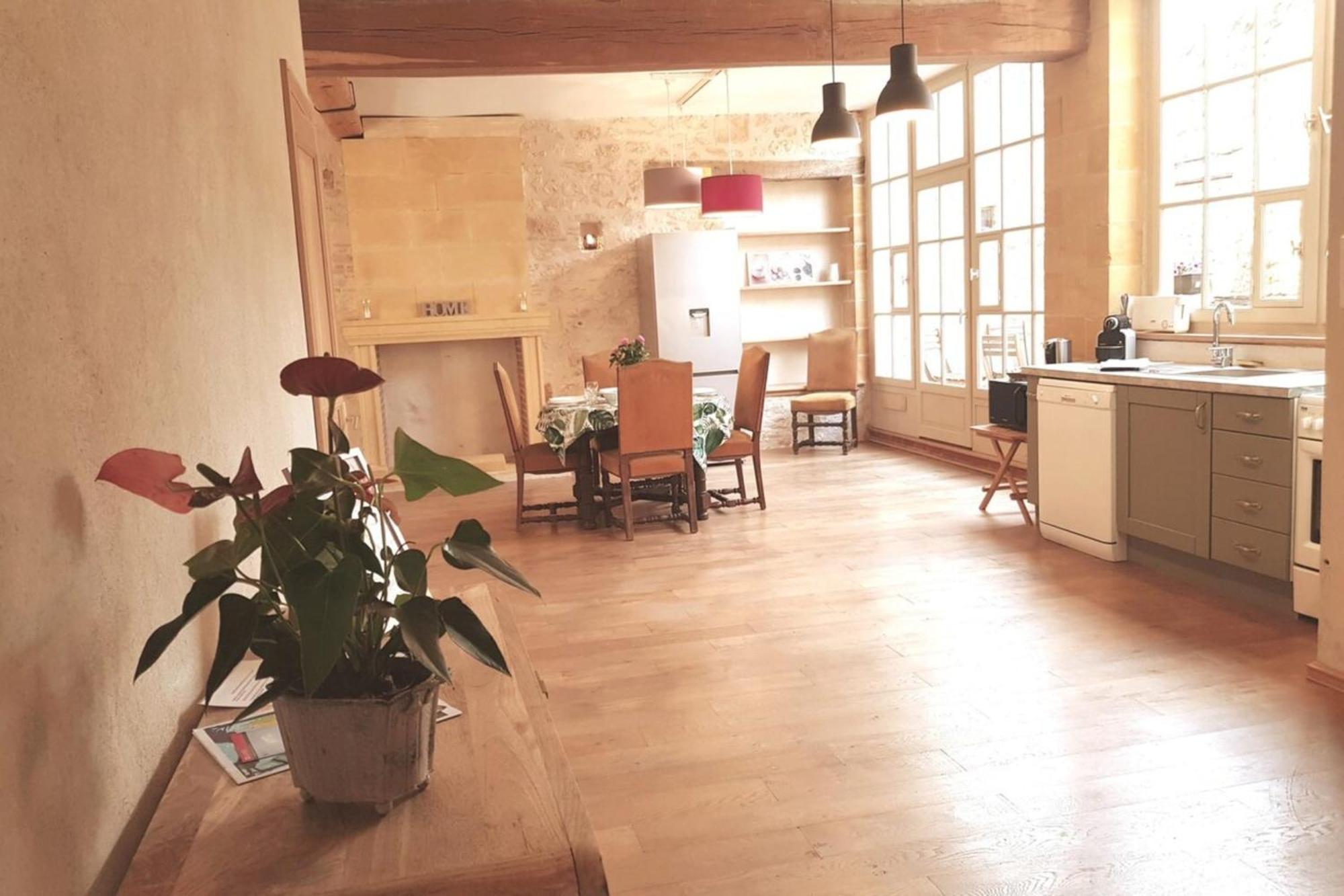 Monpazier Situation Ideale Lumineux Terrasse Luaran gambar